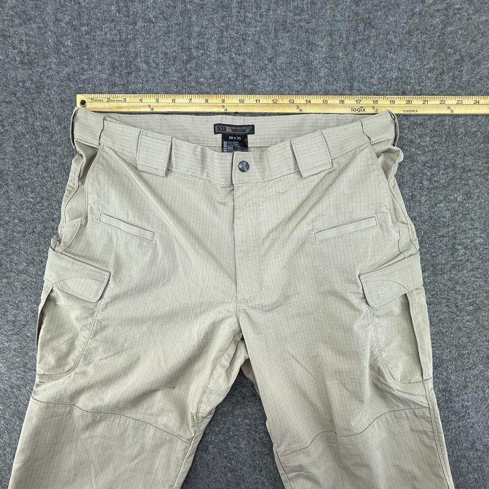 5.11 Tactical Beige Cargo Pants - Beige Tactical Trousers - Picture 4 of 8